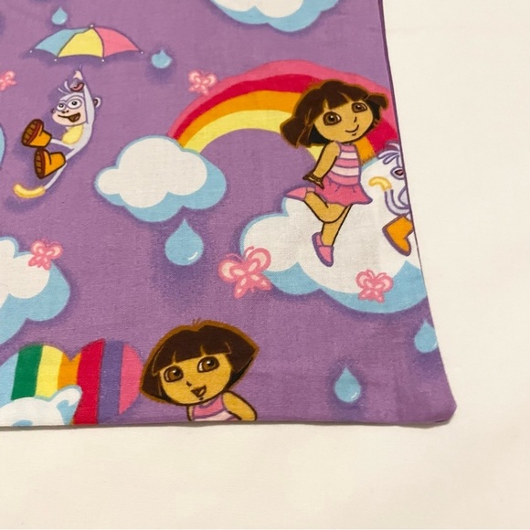 Dora the Explorer Pillowcase Homemade 20” x 12.5” Pillow Case - Picture 7 of 16